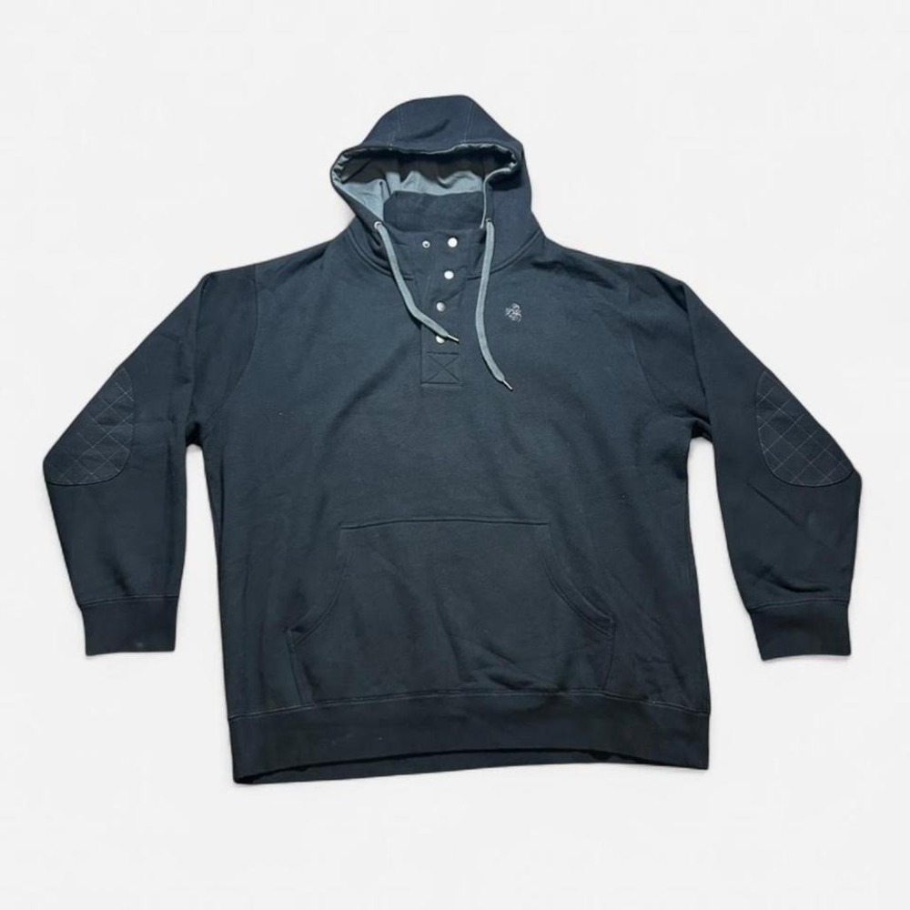 Legendary Whitetails Tough as Buck Quarter Zip Lined Black Size 3XL